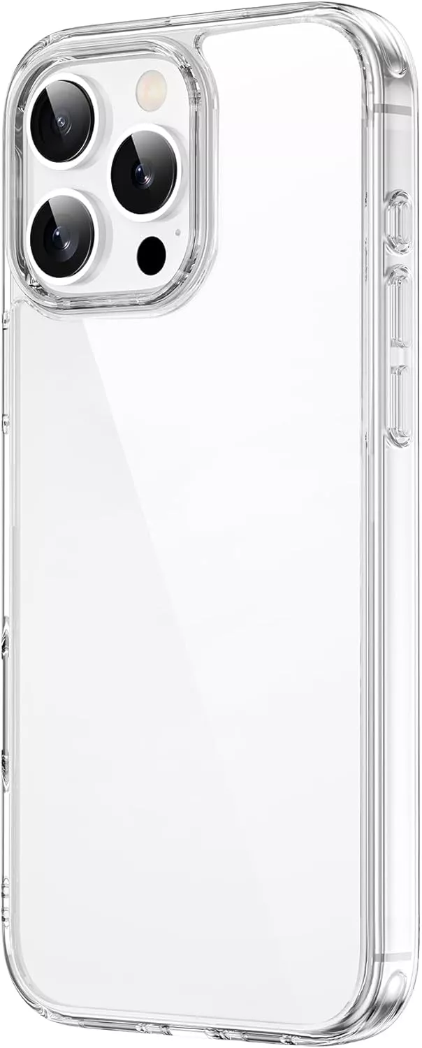 фото Чехол-накладка Wiwu iShield Evo (TPP-109) для Apple iPhone 16 Pro пластиковый (прозрачный)