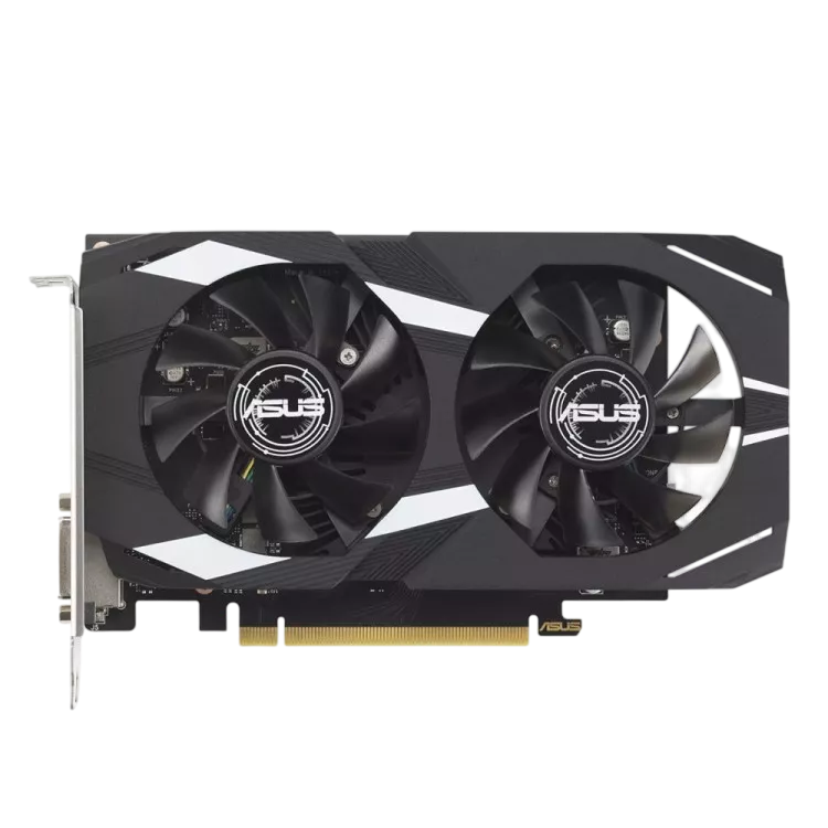 Видеокарта ASUS (DUAL-RTX3050-O6G) GeForce RTX 3050 6GB DUAL