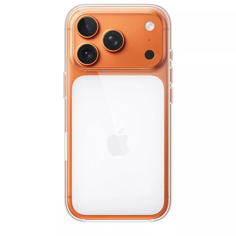 фото Чехол-накладка Clear Case with MagSafe для iPhone 17 Pro (прозрачный)