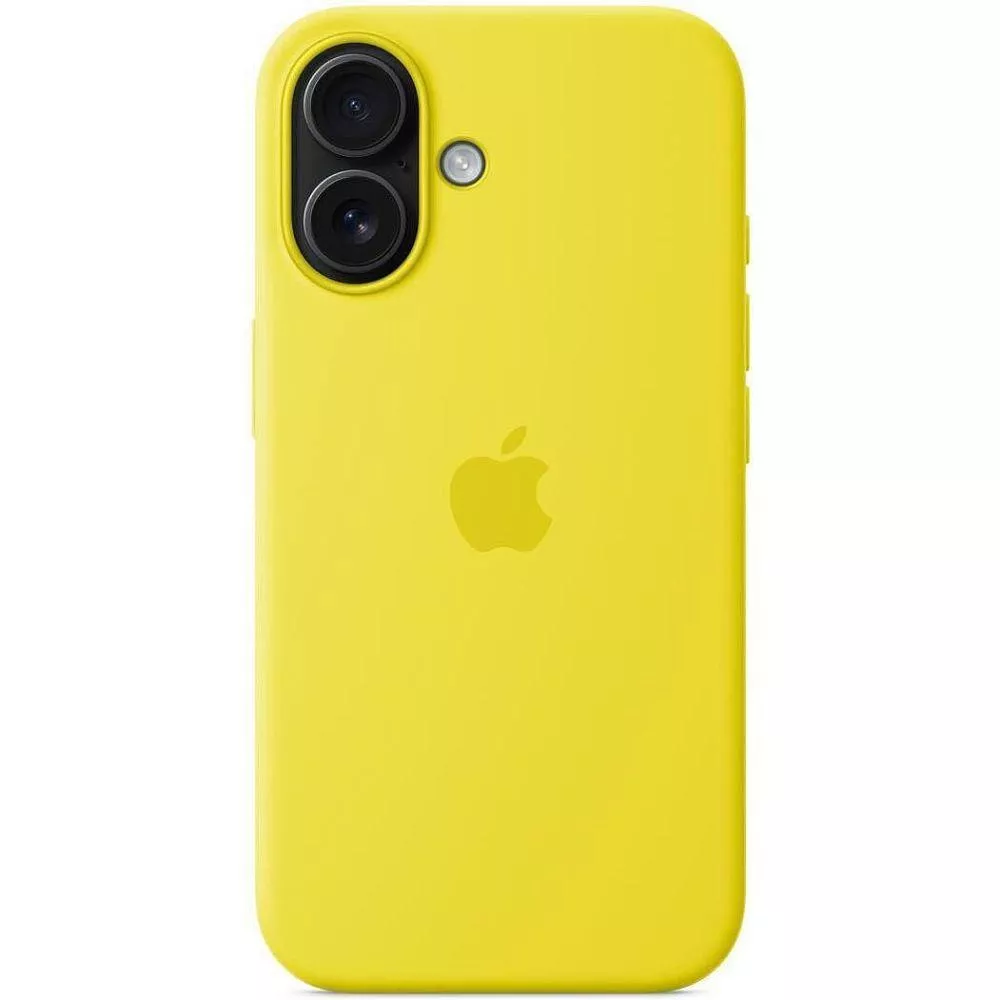 фото Чехол-накладка Silicone Case with MagSafe для iPhone 16 (Star Fruit)
