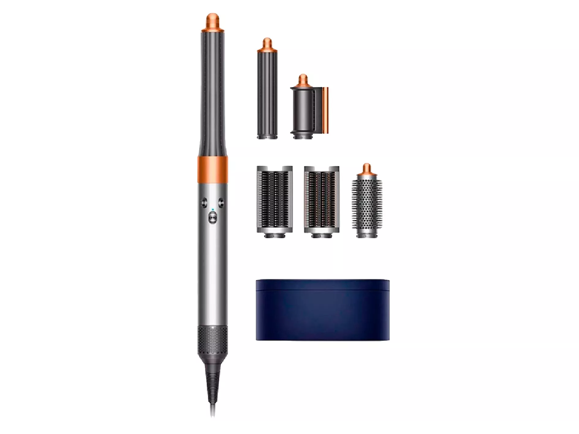 Фен-стайлер Dyson Airwrap Complete Long HS05 (Bright Nickel/Bright Copper)