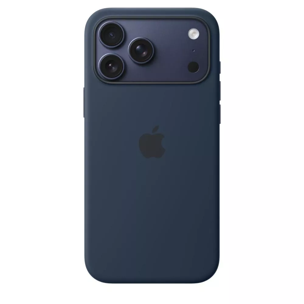 фото Чехол-накладка Silicone Case Series для iPhone 17 Pro (темно-синий)