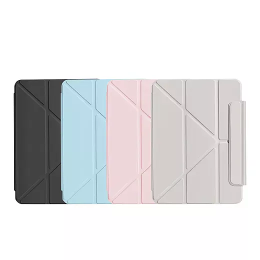 фото Чехол-книжка WIWU Smart Folio для Apple iPad Pro 12.9 (2022)/Air 13 (2024/2025), с подставкой (розовый)
