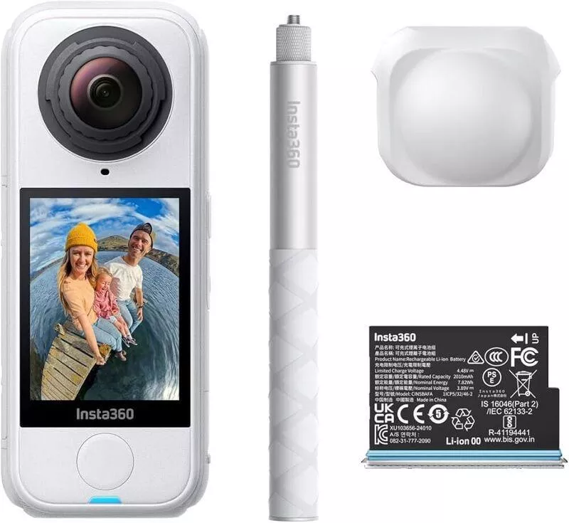 Экшн-камера Insta360 X4 Air Starter Bundle (White)