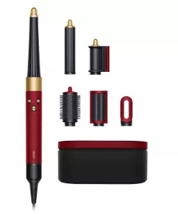 Фен-стайлер Dyson Airwrap i.d. HS08 (Red Velvet/Gold) with Straight & Wavy Attachments (596927-01)