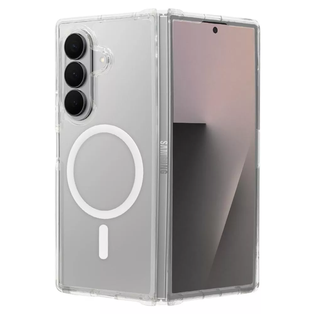 фото Чехол-накладка Keephone X-Crystal MagSafe для Samsung Galaxy Z Fold7 пластиковый (прозрачный)
