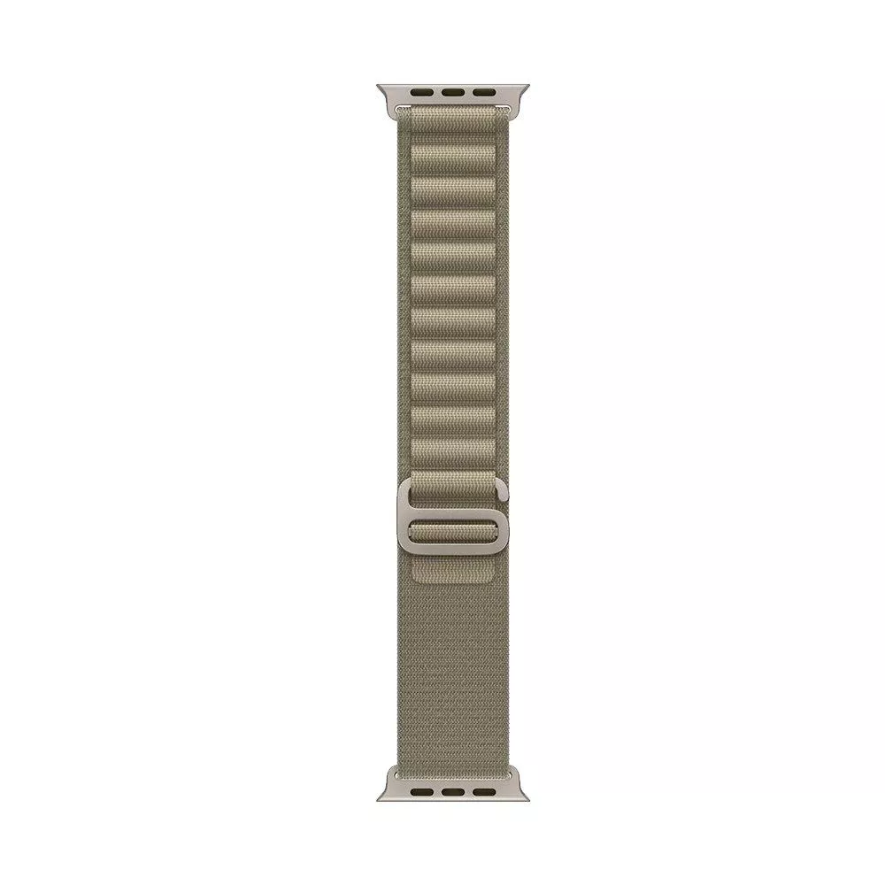 Apple Watch Ultra 2 49 mm Titanium Case Olive Alpine Loop (L)