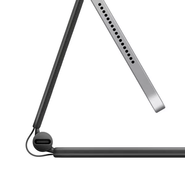 фото Apple Magic Keyboard с трекпадом для iPad Pro 12.9" (3-го, 4-го, 5-го и 6-го поколений) русская раскладка (черный) (MJQK3)