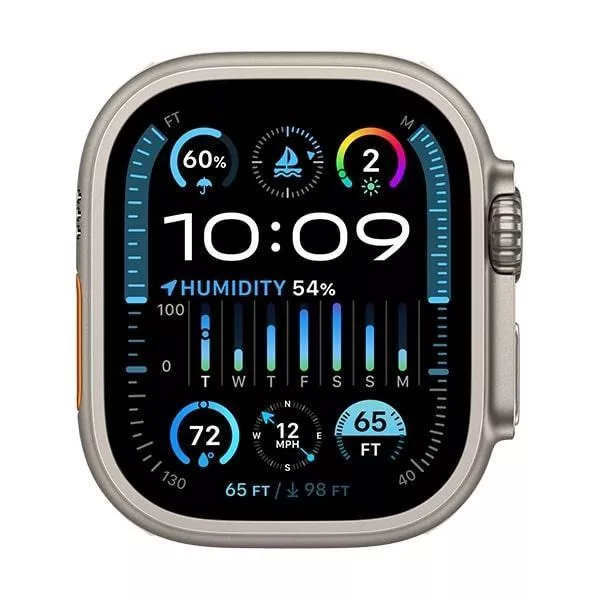 Apple Watch Ultra 2 49 mm Titanium Case Без ремешка Б/У (Отличное состояние)
