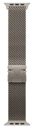 Apple Watch Ultra 2 (2024) 49mm Natural Titanium Case with Natural Titanium Milanese Loop (L)