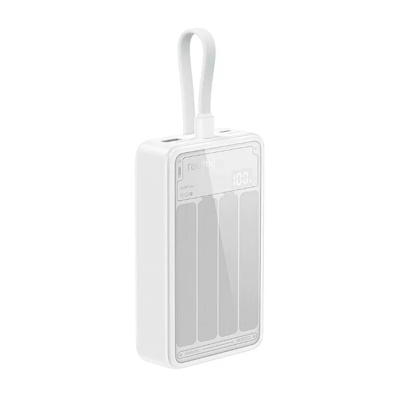 фото Внешний аккумулятор Realme 20000mAh 45W (RMC2501) (белый)