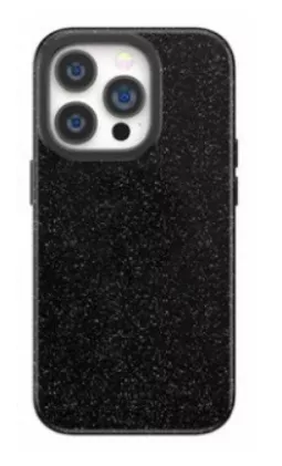 фото Чехол-накладка Puloka Solemn Magsafe для iPhone 15 Pro пластиковый/текстура (темно-серый)