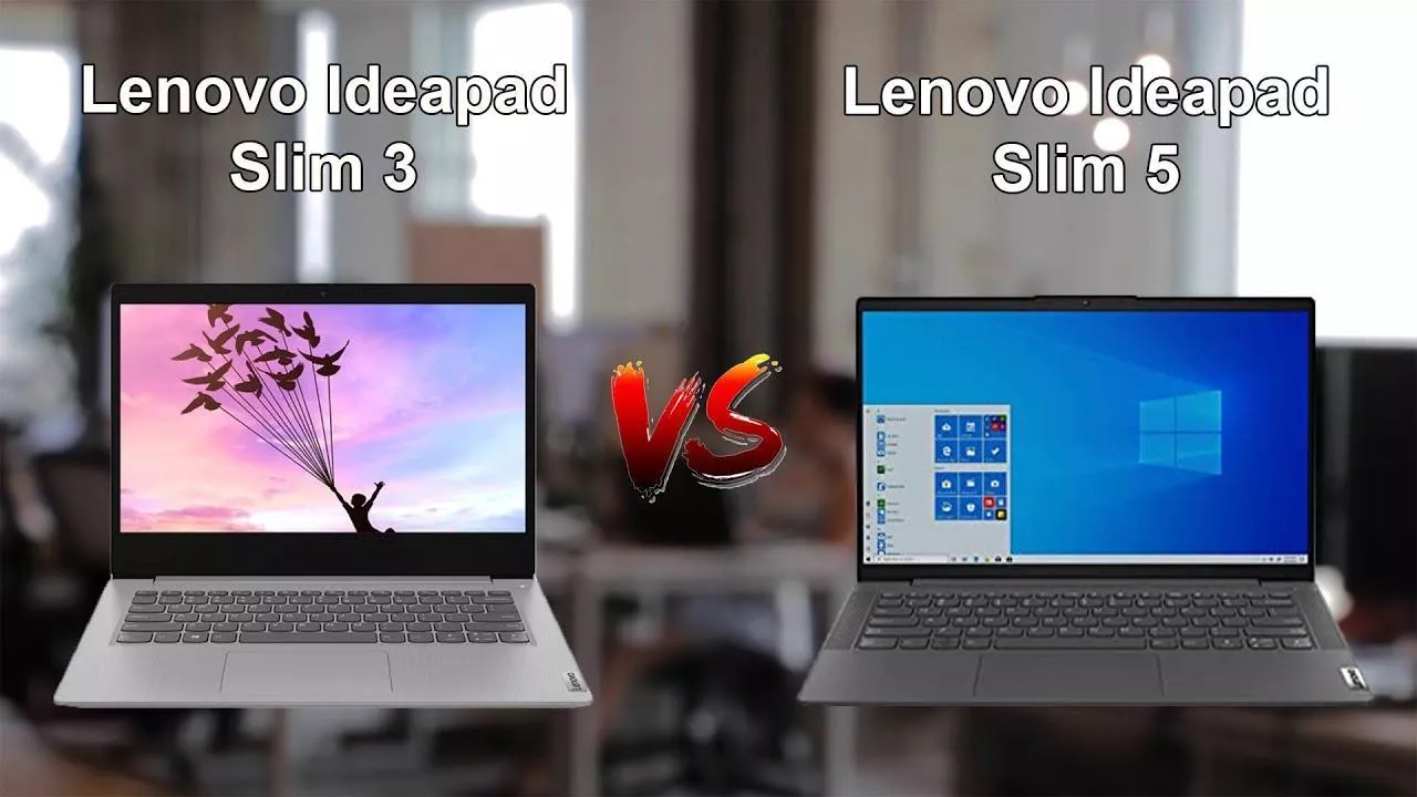 Lenovo IdeaPad Slim 3 vs Slim 5: для учёбы и дома — Device365