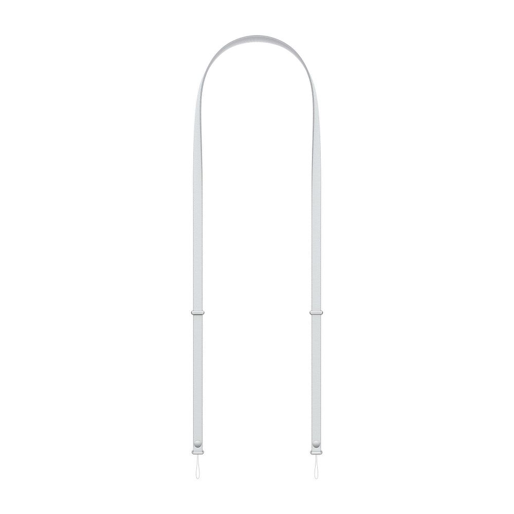 фото Ремешок Apple Crossbody Strap для  iPhone 17/17Pro/17Pro Max/Air (Light Gray) (MGGM4)