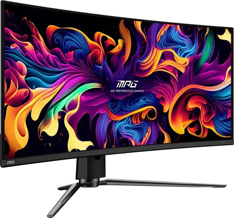 Монитор MSI MPG 341CQPX, 34", QD-OLED 3440×1440, 240 Гц, 0.03 мс, изогнутый — фото 2