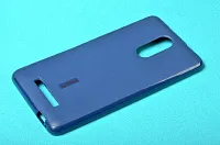 фото Чехол-накладка Cherry для Xiaomi Redmi 3/3Pro/3S силиконовый матовый (синий)