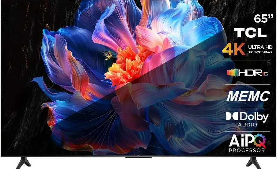 Телевизор TCL 65P6K, 65", DLED 4K UHD, 60 Гц, Smart TV