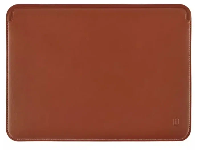 фото Чехол для ноутбука WIWU Skin Pro Platinum Tech Leather Sleeve для Apple MacBook Pro 13.3" (коричневый)