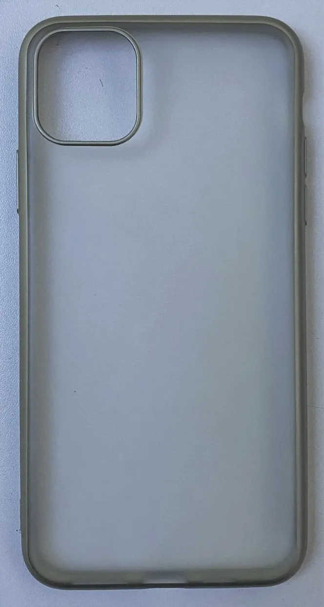 фото Чехол-накладка FaisON Stylish Series для Apple iPhone 11 Pro Max силиконовый (серебристый)