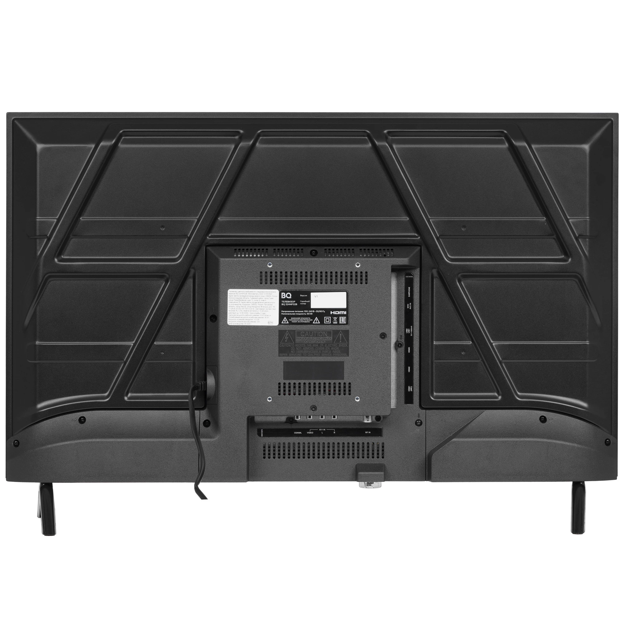 Телевизор BQ 32HNF02B, 32", LED HD Ready, 60 Гц — фото 4