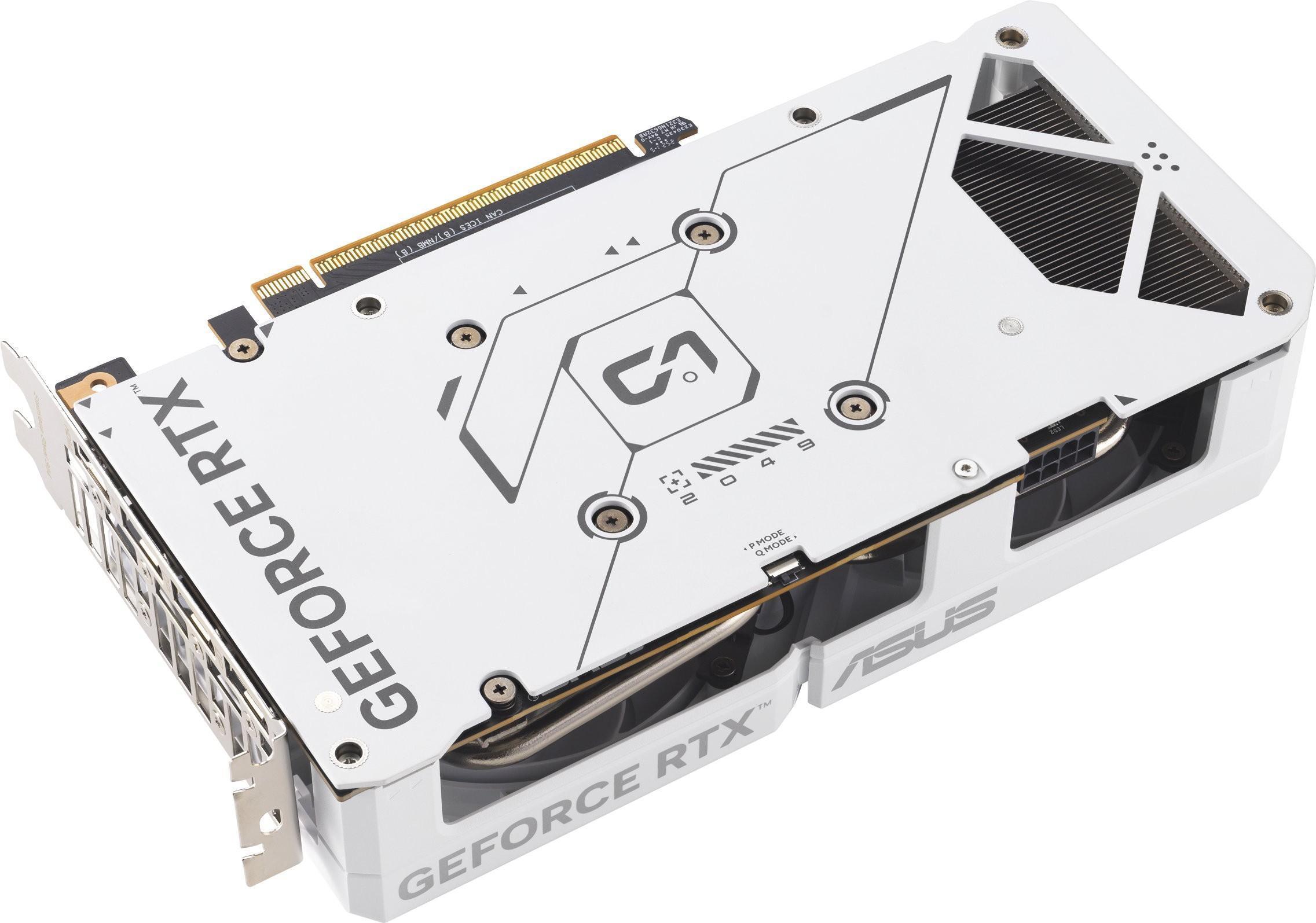 Видеокарта ASUS (DUAL-RTX5060-O8G-WHITE) GeForce RTX 5060 8GB DUAL WHITE OC 90YV0N15-M0NA00)