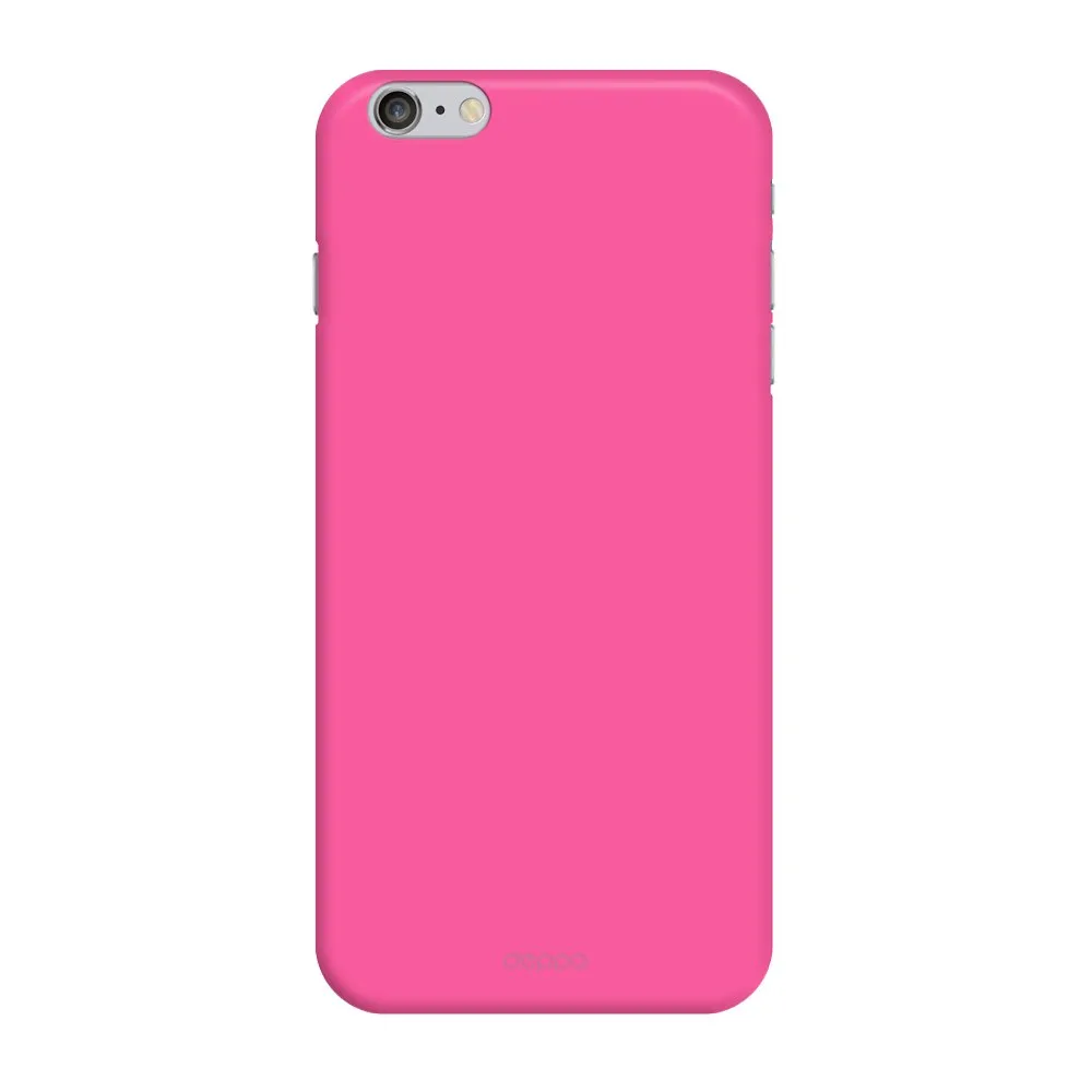 фото Чехол-накладка Deppa Air Case для Apple iPhone 6 Plus/6S Plus пластиковый ярко-розовый + защитная пленка
