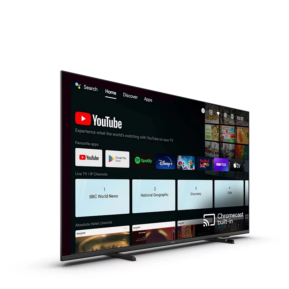 Телевизор Philips 65HFL4518U/12, 65", LED 4K UHD, 60 Гц, Smart TV (Android TV)
