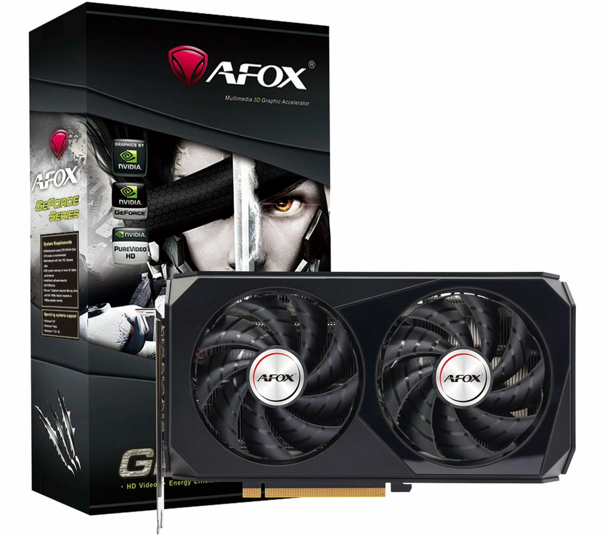 Видеокарта AFox (AF3060-12GD6H7-V4) GeForce RTX 3060 12GB