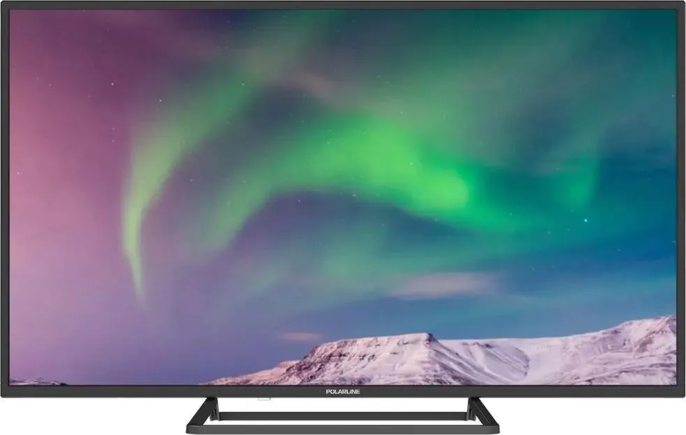 Телевизор Polarline 43PL51TC-SM (YY) (rev. 2B), 43", LED FHD, 60 Гц, Smart TV (Android TV)