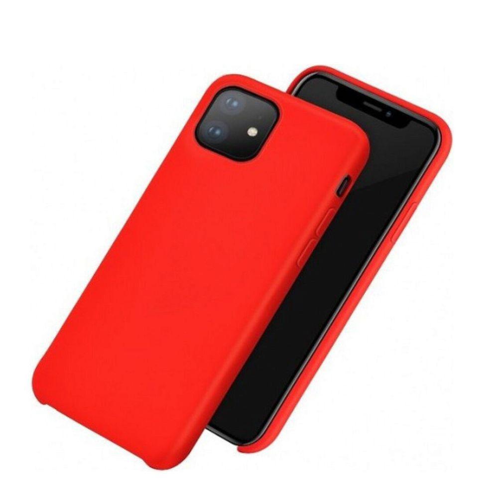 фото Чехол-накладка Hoco Pure Series для iPhone 14 силиконовый (красный)