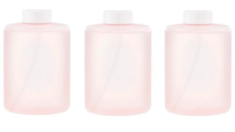 Сменные блоки жидкого мыла для дозатора Xiaomi Mijia AutomaticFoam Soap Dispenser 320ml 3шт (NUN4036RT) (розовый)