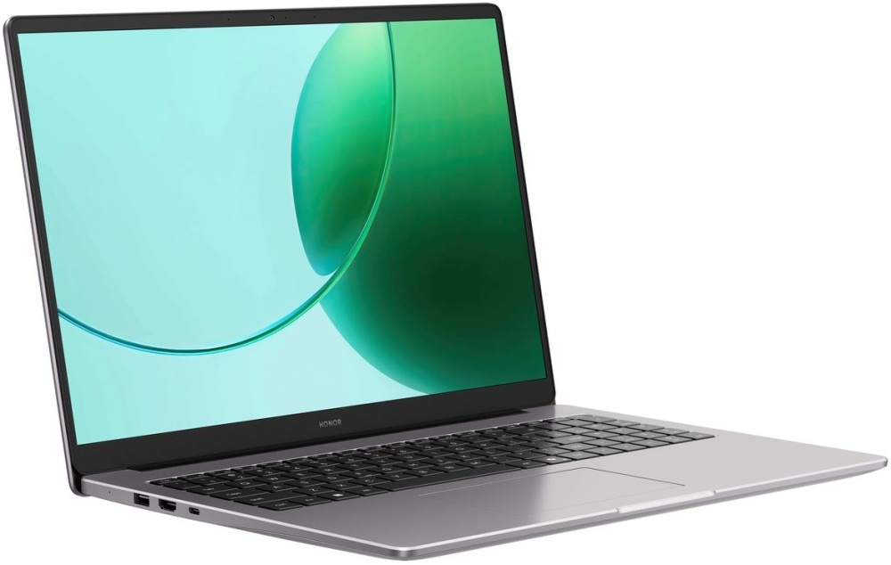 Ноутбук HONOR MagicBook X16 серый (16", IPS, 1920×1200, AMD Ryzen 5 6600H, 16 ГБ, SSD 512 ГБ, AMD Radeon, без ОС) — фото 2