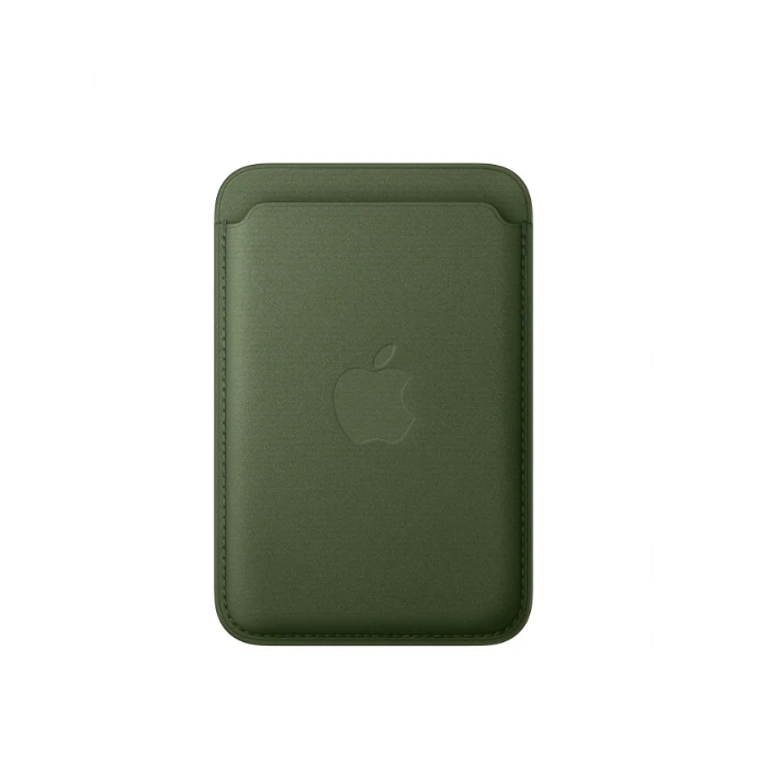 Чехол iPhone Leather Wallet MagSafe Green 1600₽