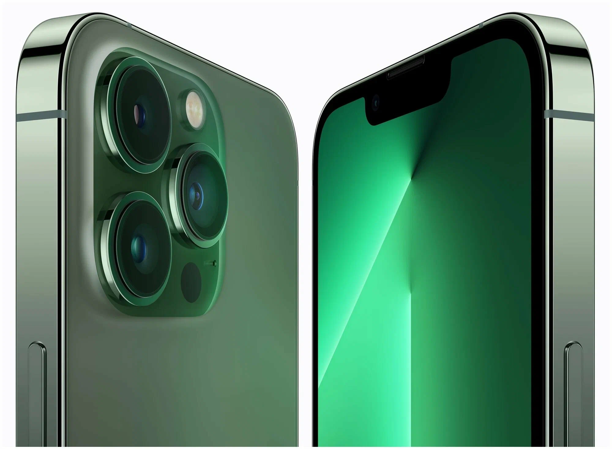 Apple iPhone 13 Pro Max 256Gb (Alpine Green) Б/У (Нормальное состояние) — фото 3