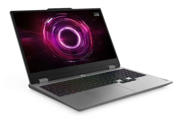 Ноутбук Lenovo LOQ 15AHP10 (15.6", IPS, AMD Ryzen 7 250, 16Gb, 512Gb SSD, NVIDIA GeForce RTX 5060 8Gb, Win 11 Home) (Серый) — фото 11
