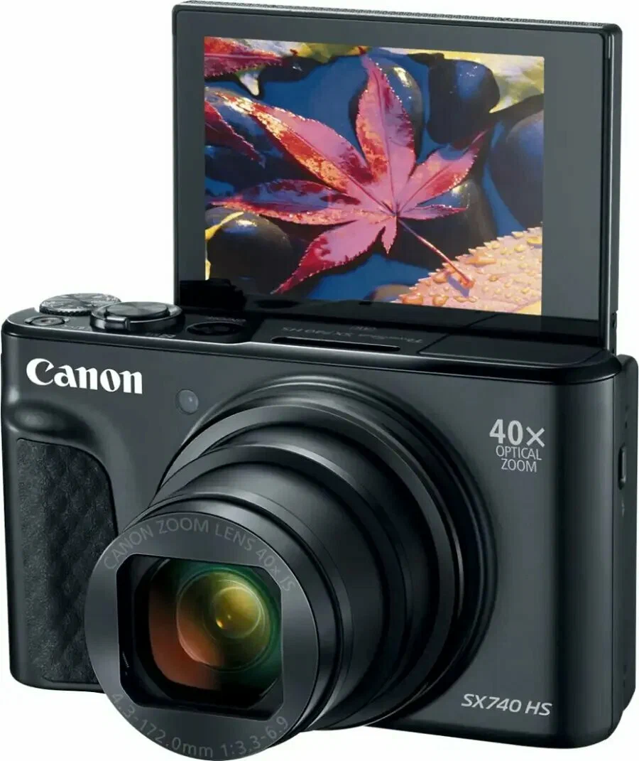Фотоаппарат Canon PowerShot SX740 HS (Black) — фото 3
