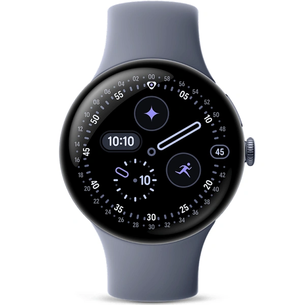 Умные часы Google Pixel Watch 4 45mm LTE (Satin Moonstone) — фото 2