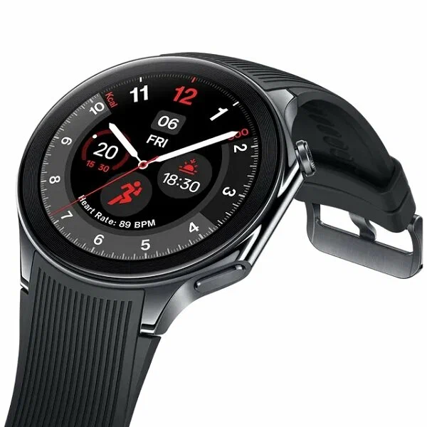 фото Смарт-часы OnePlus Watch 2 (Black Steel) (OPWWE231)