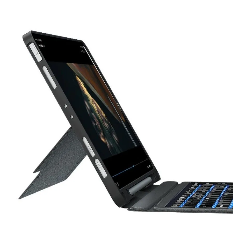 фото Чехол-клавиатура WIWU Mag Touch Keyboard для Apple iPad Pro 13 (2024) русская раскладка (черный)