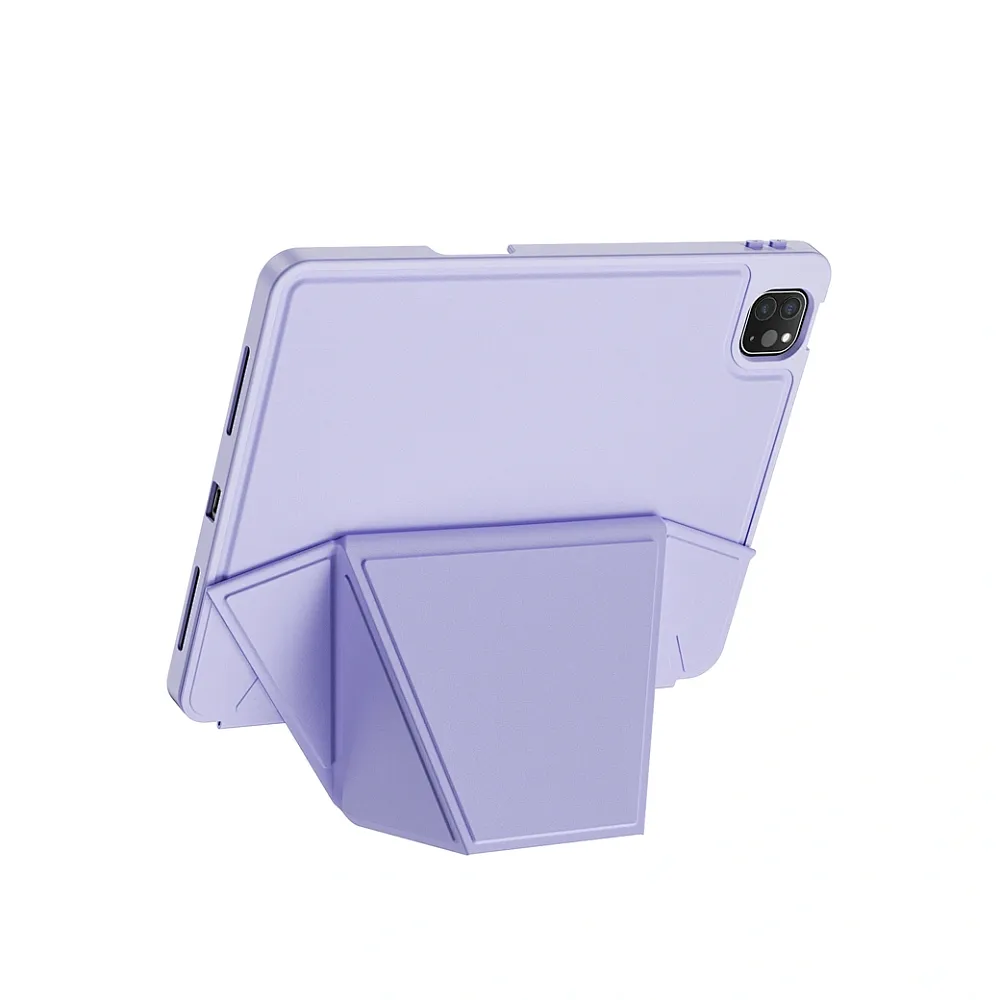 фото Чехол-книжка WIWU Defender Transformers для Apple iPad 10 (2022)/iPad 11 (2025), с подставкой и отделением под стилус (JD-105) (фиолетовый)
