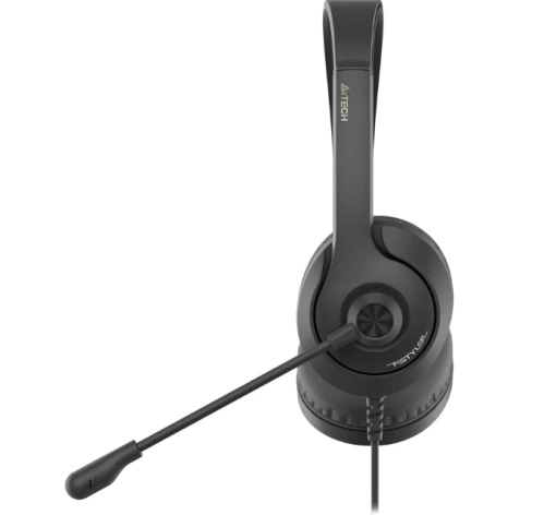 Гарнитура A4Tech Fstyler FH100U, проводная, чёрный