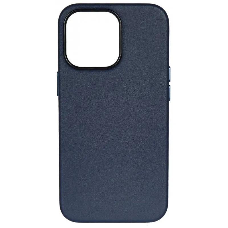 фото Чехол-накладка Kzdoo Mag Noble Collection MagSafe Series для Apple iPhone 14 Pro искусcтвенная кожа (синий)