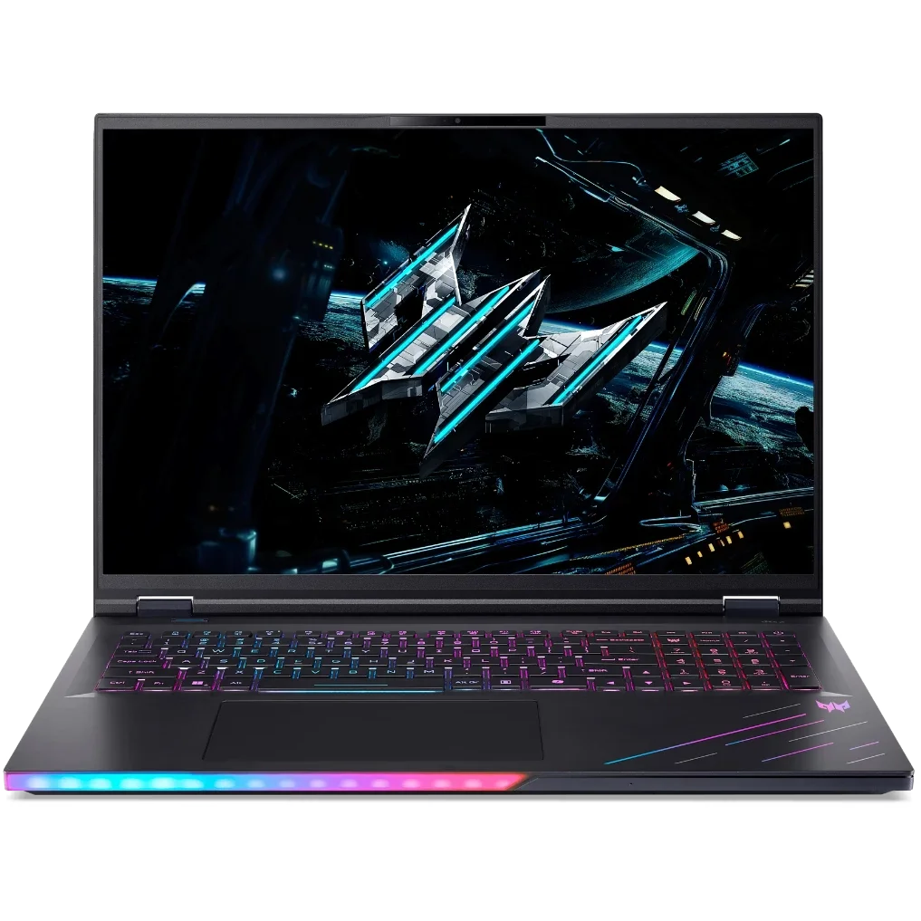 Ноутбук Acer Gaming Laptop Predator Helios 18 AI U9-275HX 32GB (18", Intel Core Ultra 9 275HX, 32 ГБ, SSD 1 ТБ, NVIDIA GeForce RTX 5090, DOS)