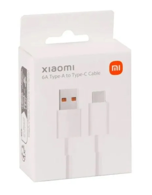 Кабель Xiaomi USB/Type-C 6A 100 см (BHR4915CN) White