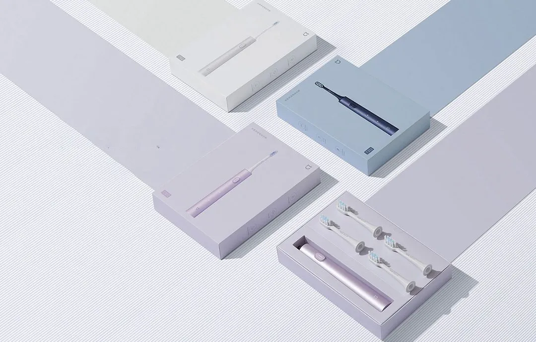 Электрическая зубная щетка Xiaomi Mijia Sonic Electric Toothbrush T302 (MES608) (серебристый)