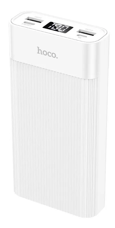 фото Внешний аккумулятор Hoco J85 Wellspring 20000mAh 20W /MicroUSB/Type-C/2хUSB (белый)