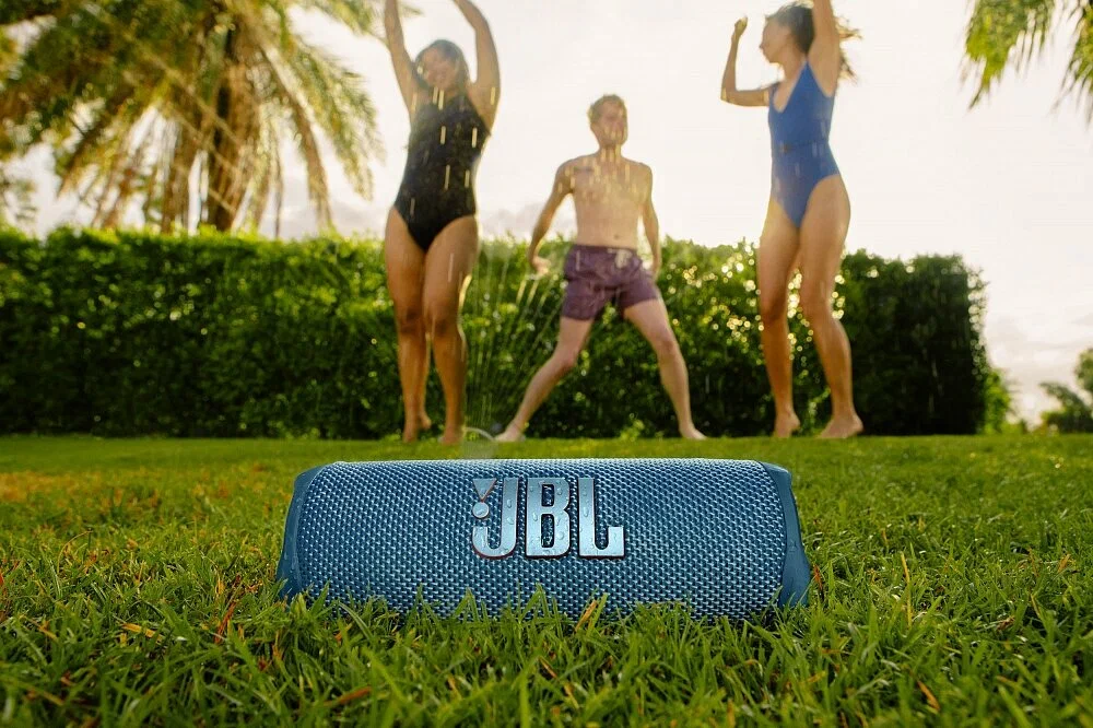 Bluetooth колонка портативная JBL Flip 6 (JBLFLIP6BLU) (Синий) Б/У