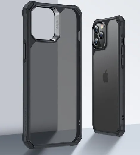 Чехол-накладка ESR Air Armor для iPhone 14 Plus пластиковый (прозрачно-черный)