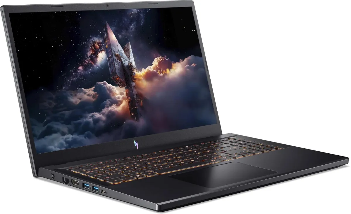 Ноутбук Acer Nitro V 15 ANV15-52-54UP (15.6" FHD IPS, Intel Core 5 210H, 16Gb, 1Tb SSD, NVIDIA GeForce RTX 5050 8Gb, noOS) (Черный) — фото 4