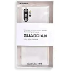 фото Чехол-накладка Kzdoo Guardian Case для Samsung Galaxy S23 Ultra силиконовый (прозрачный)